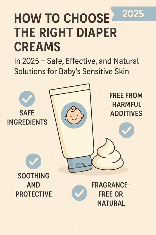 How to Choose the Right Diaper Creams in 2025 – Safe, Effective, and Natural Solutions for Baby's Sensitive Skin | KinBuB.COM