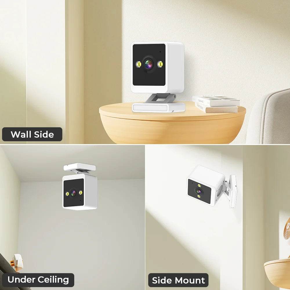 Mini Wifi Baby Monitor with Two-Way Audio & Security - KinBuB