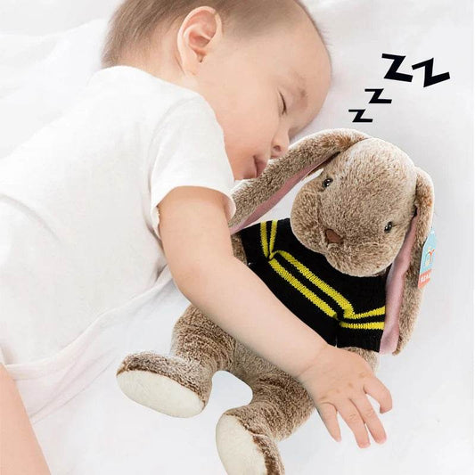 Big Ear Bunny Plush Doll – Soft Stuffed Rabbit for Baby Gift - KinBuB