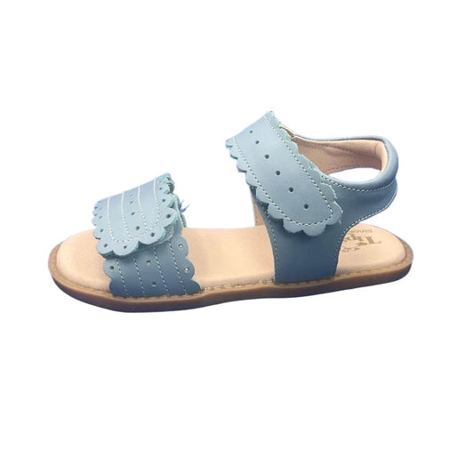 Girls Leather Dress Sandals – Low Heel Party Shoes for Kids - KinBuB