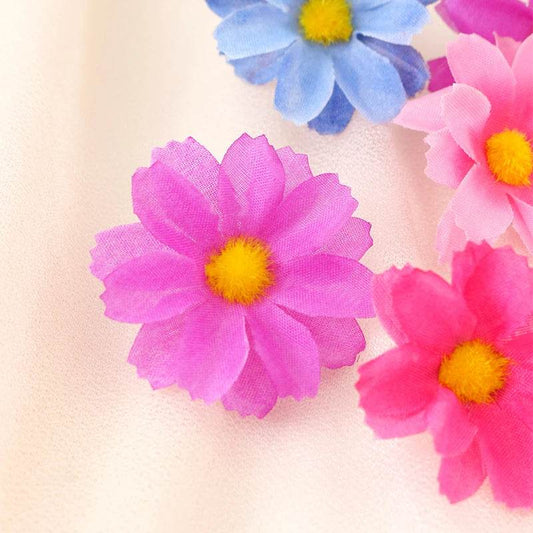 Artificial Daisy Silk Flowers – Wedding & Craft Decoration Set - KinBuB