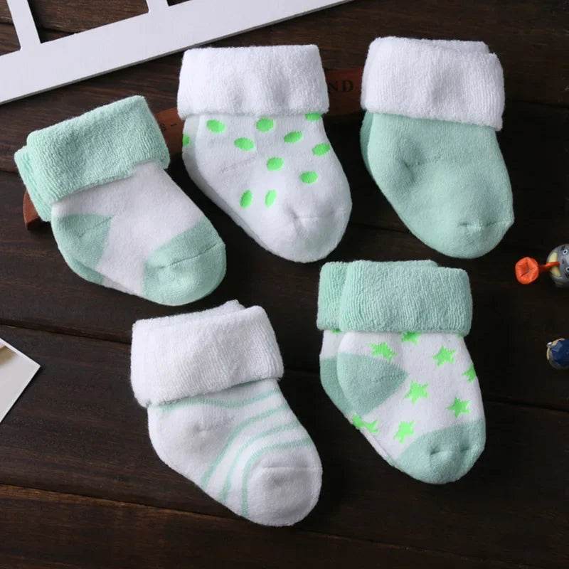 Non-Skid Baby Shoe Socks – Cotton Anti-Slip Socks 0–12M - KinBuB