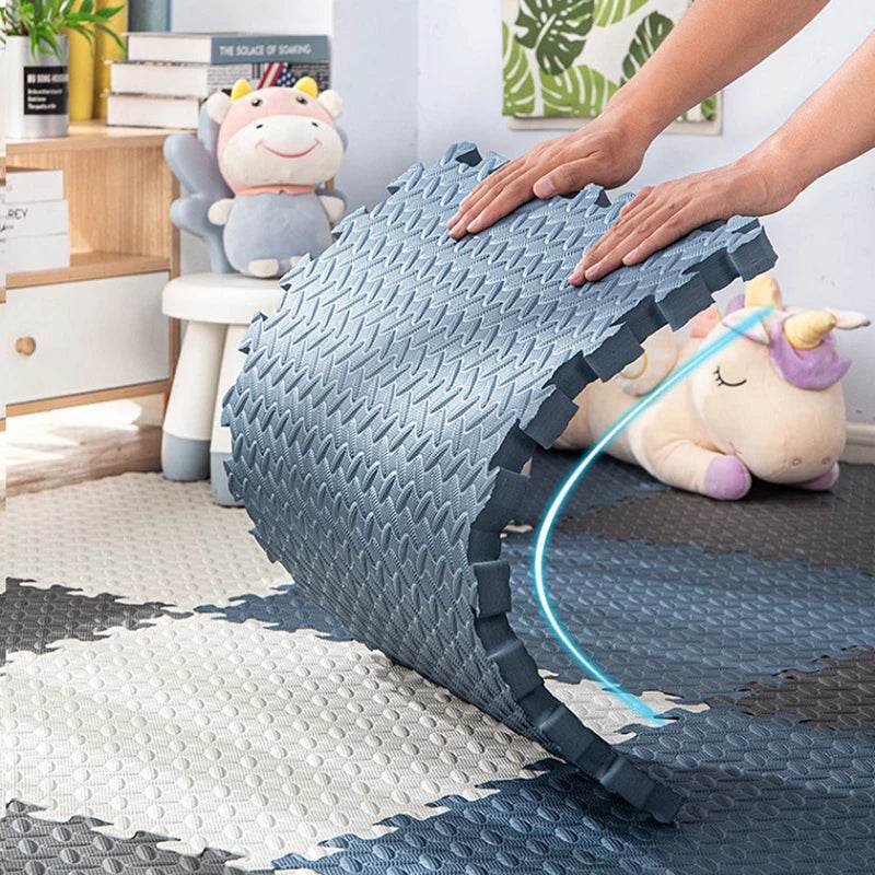 Puzzle Mat for Children – Foam Play Tiles for Floor Safety - KinBuB