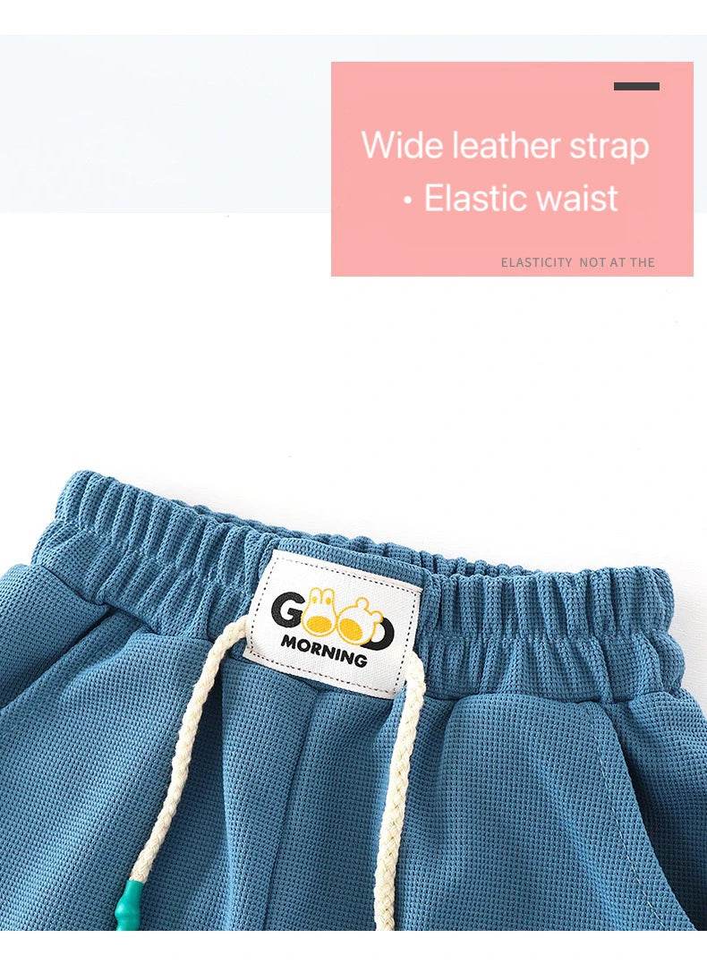 Summer Kids Shorts – Solid Color Casual Shorts for Boys & Girls - KinBuB