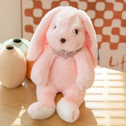 Big Ear Bunny Plush Doll – Soft Stuffed Rabbit for Baby Gift - KinBuB