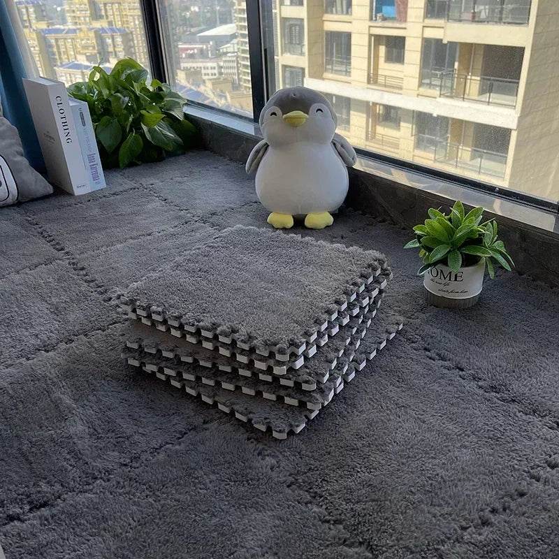 Baby Anti-Shock Puzzle Mat – Soft Padded Carpet 30x30x1cm - KinBuB