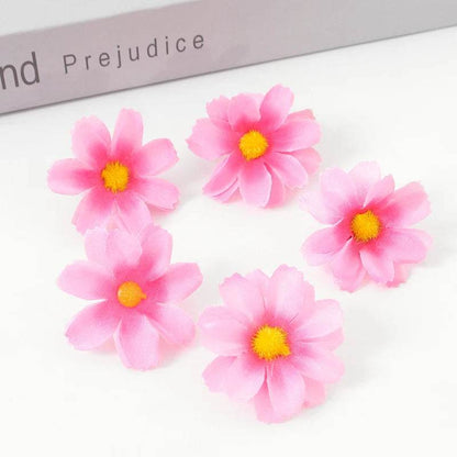 Artificial Daisy Silk Flowers – Wedding & Craft Decoration Set - KinBuB