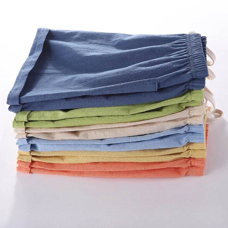Cotton Linen Kids Shorts – Summer Casual Wear for Boys & Girls - KinBuB