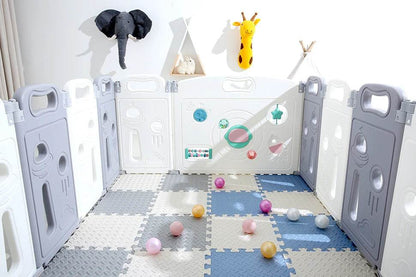 Puzzle Mat for Children – Foam Play Tiles for Floor Safety - KinBuB