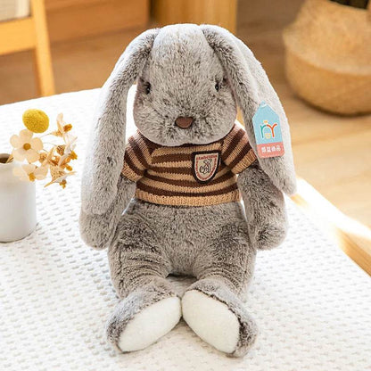 Big Ear Bunny Plush Doll – Soft Stuffed Rabbit for Baby Gift - KinBuB