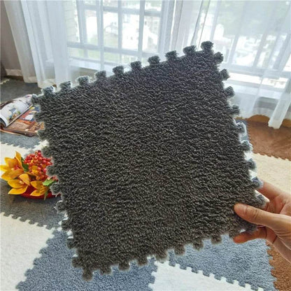 Baby Anti-Shock Puzzle Mat – Soft Padded Carpet 30x30x1cm - KinBuB