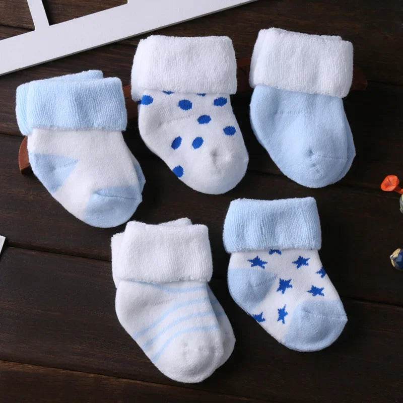 Non-Skid Baby Shoe Socks – Cotton Anti-Slip Socks 0–12M - KinBuB