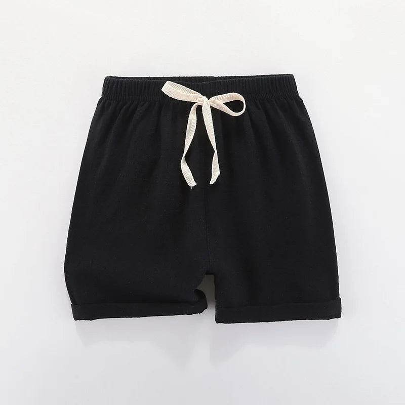 Cotton Linen Kids Shorts – Summer Casual Wear for Boys & Girls - KinBuB