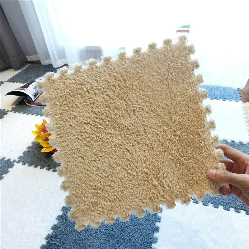 Baby Anti-Shock Puzzle Mat – Soft Padded Carpet 30x30x1cm - KinBuB