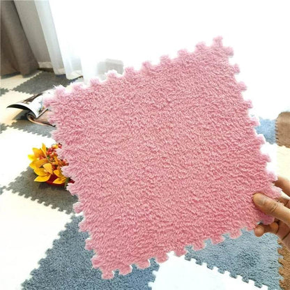 Baby Anti-Shock Puzzle Mat – Soft Padded Carpet 30x30x1cm - KinBuB