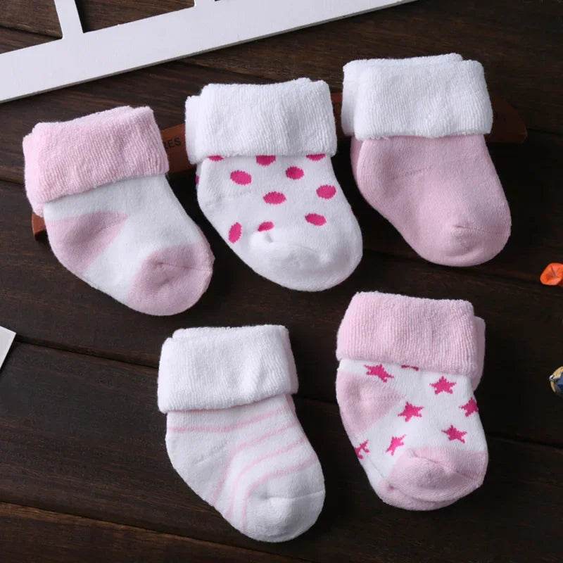 Non-Skid Baby Shoe Socks – Cotton Anti-Slip Socks 0–12M - KinBuB