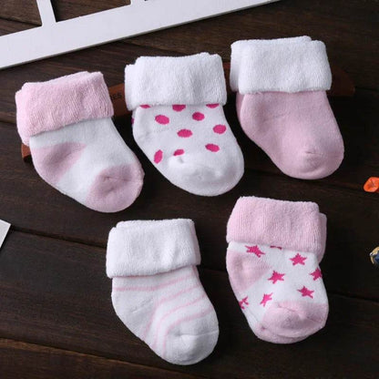 Non-Skid Baby Shoe Socks – Cotton Anti-Slip Socks 0–12M - KinBuB