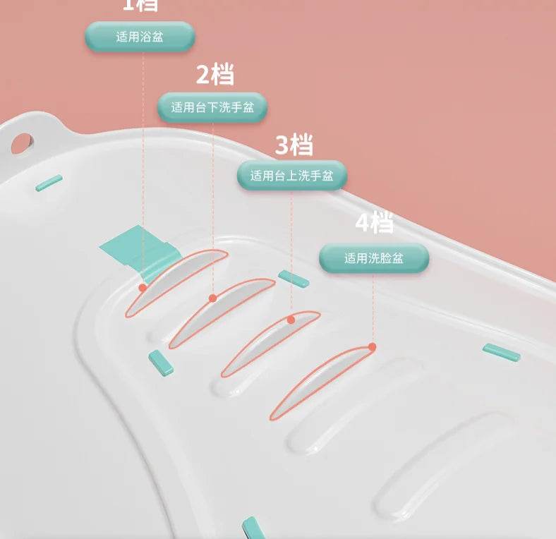 Portable Baby Washing Basin – Infant Bathtub for Daily Care - KinBuB