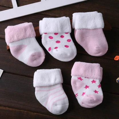 Non-Skid Baby Shoe Socks – Cotton Anti-Slip Socks 0–12M - KinBuB