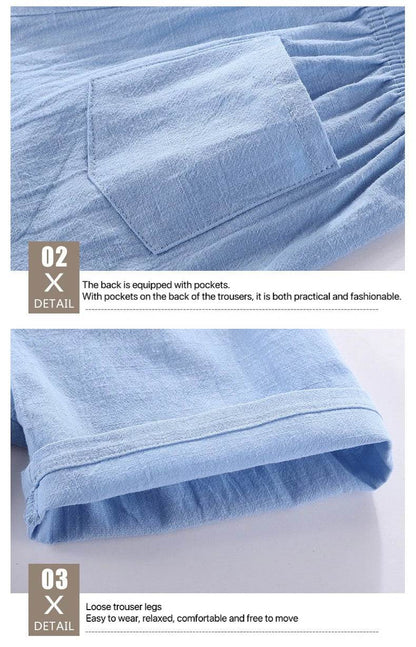Cotton Linen Kids Shorts – Summer Casual Wear for Boys & Girls - KinBuB