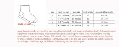 5pairs 1-14Years Moisture Wicking And Breathable Mid-tube Socks Simple Fashionable Style Breathable and Dry Sock Healthy&safe - KinBuB