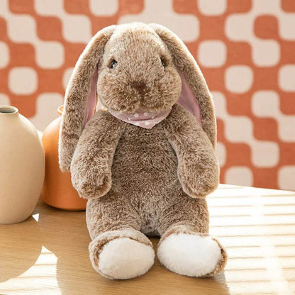 Big Ear Bunny Plush Doll – Soft Stuffed Rabbit for Baby Gift - KinBuB