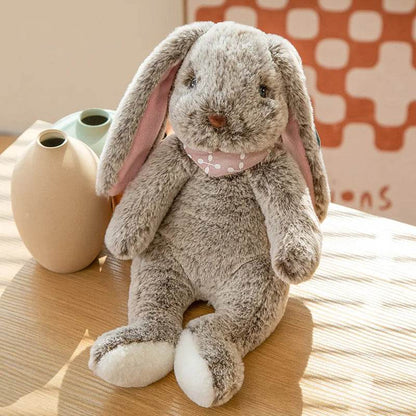 Big Ear Bunny Plush Doll – Soft Stuffed Rabbit for Baby Gift - KinBuB