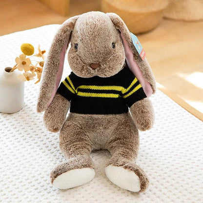Big Ear Bunny Plush Doll – Soft Stuffed Rabbit for Baby Gift - KinBuB