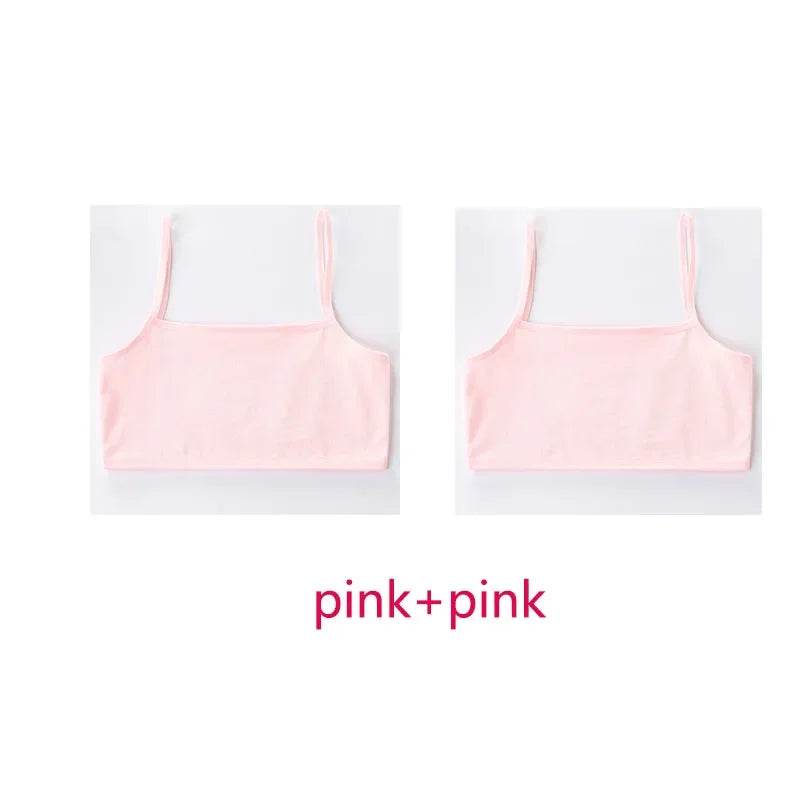Girls Training Bras 2025 – Soft Cotton Underwear for Teens 8–14 - KinBuB