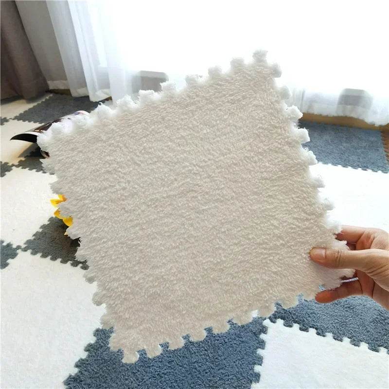 Baby Anti-Shock Puzzle Mat – Soft Padded Carpet 30x30x1cm - KinBuB