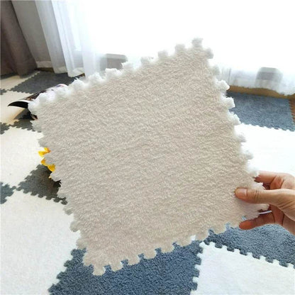 Baby Anti-Shock Puzzle Mat – Soft Padded Carpet 30x30x1cm - KinBuB