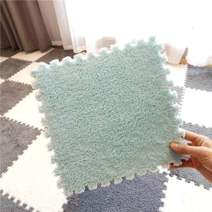 Baby Anti-Shock Puzzle Mat – Soft Padded Carpet 30x30x1cm - KinBuB
